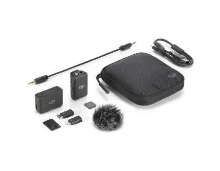 DJI Mic 2 Wireless Microphone Kit - (2 TX + 1 RX + Charging Case) –  Cinegear Middle-East S.A.L