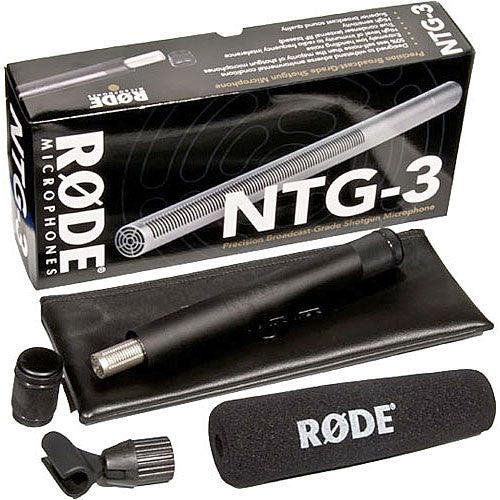 RODE NTG3 Shotgun Microphone - Cinegear Middle-East S.A.L