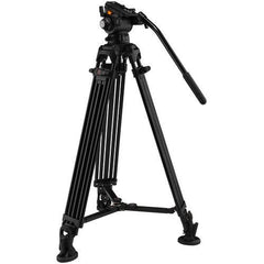 E-Image 2-Stage Aluminum Tripod with GH03 Head - Cinegear Middle-East S.A.L