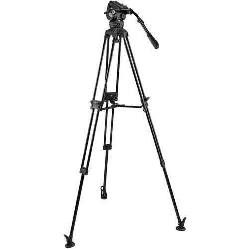 E-Image 2-Stage Aluminum Tripod with GH15 Head - Cinegear Middle-East S.A.L