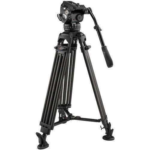 E-Image GC102 2-Stage Carbon Fiber Tripod with GH15 Head - Cinegear Middle-East S.A.L