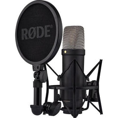 RODE NT1 5th Generation Large-Diaphragm Cardioid Condenser XLR/USB Microphone (Black) - Cinegear Middle-East S.A.L