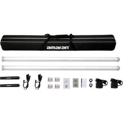 Amaran PT4c RGB LED Pixel Tube Light (4', 2-Light Production Kit) - Cinegear Middle-East S.A.L