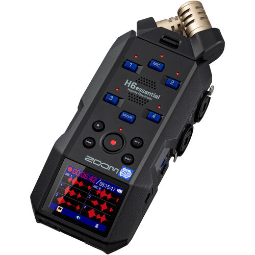 Zoom H6 Essential 6-Track 32-Bit Float Portable Audio Recorder