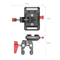 SmallRig Mini V Mount Battery Plate with Crab-Shaped Clamp 2989 - Cinegear Middle-East S.A.L