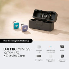 DJI Mic Mini 2S (2 TX+ 1 RX+ Charging Case)
