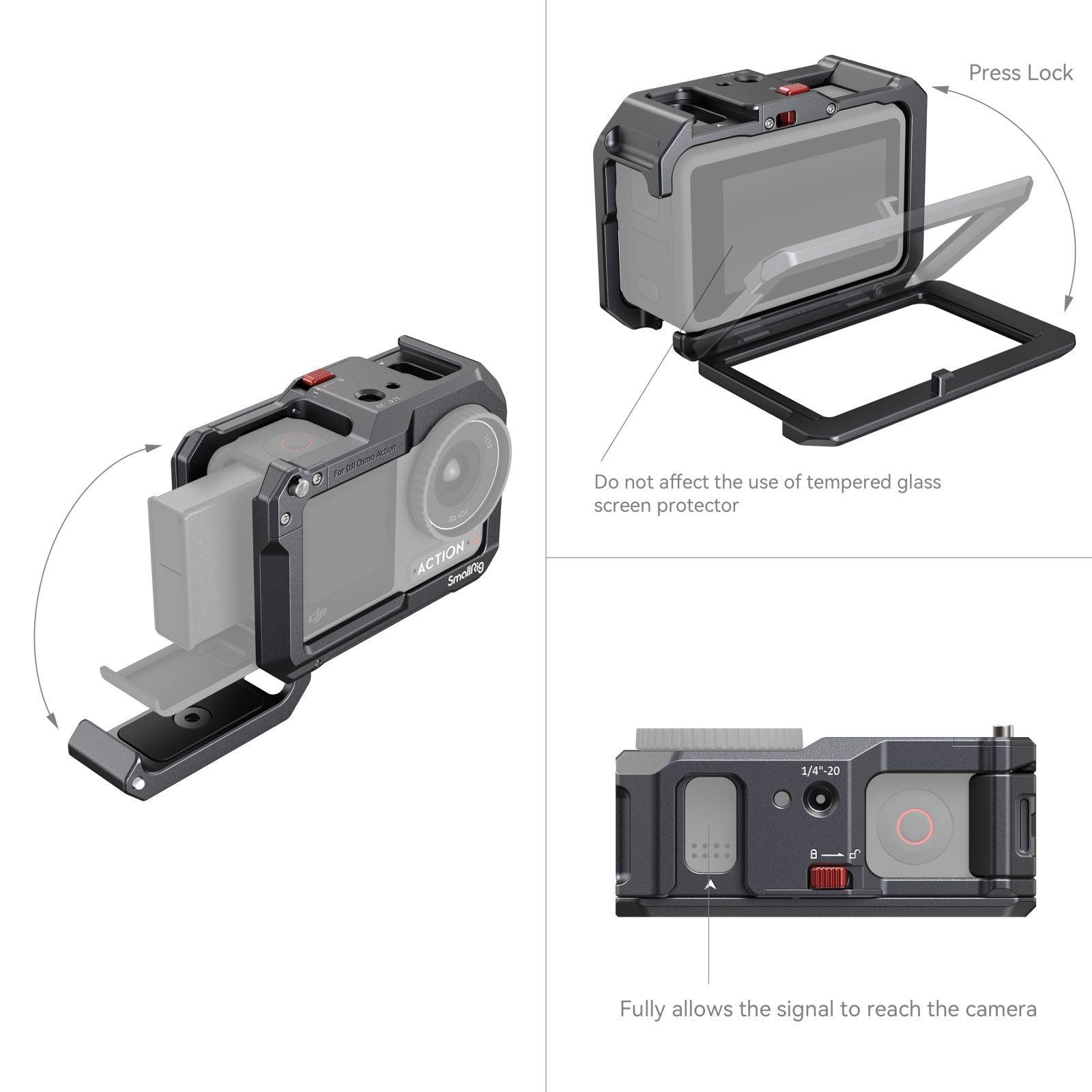 SmallRig Advanced Cage Kit for Sony Alpha 7R V / Alpha 7 IV / Alpha 7S III  3669C