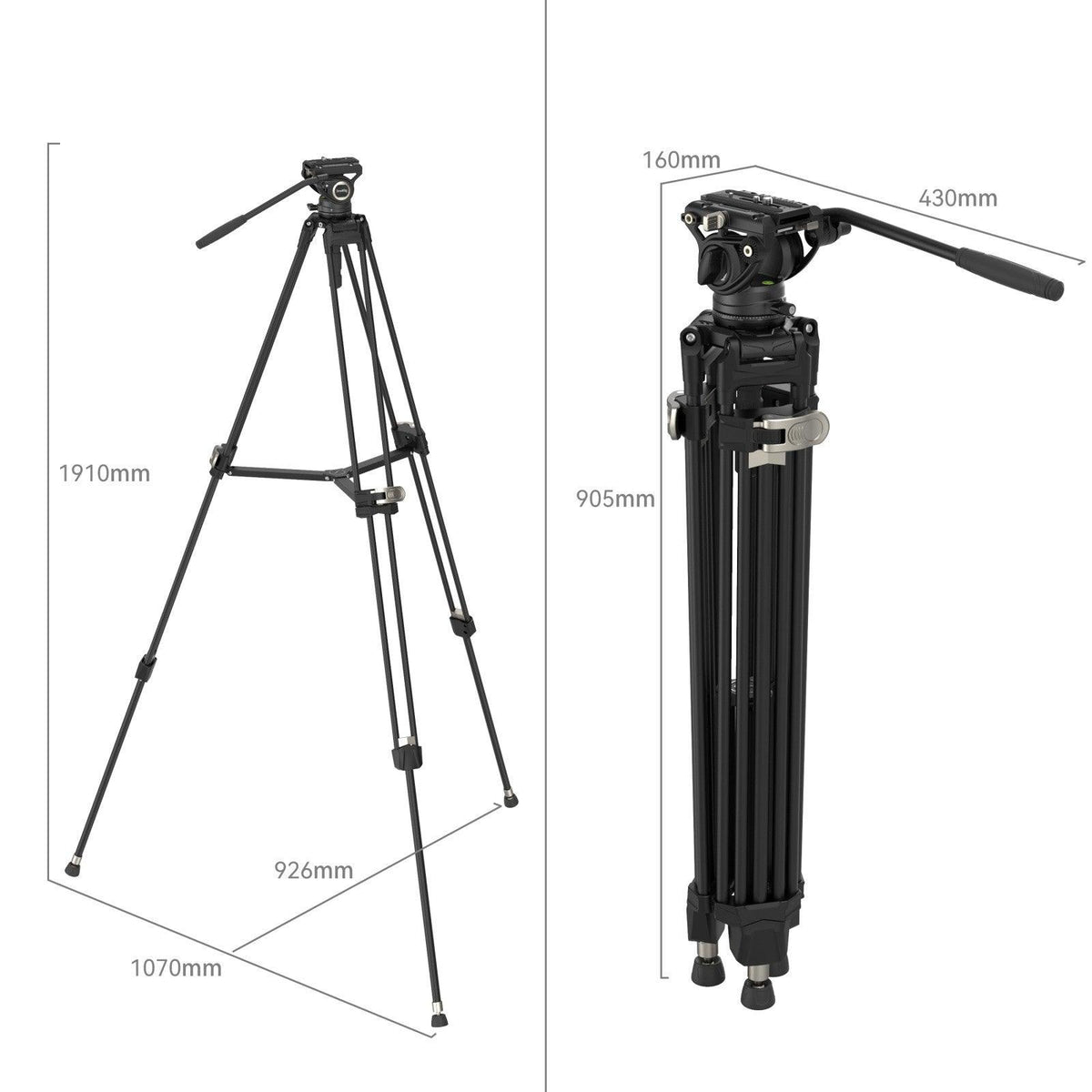 SmallRig FreeBlazer Heavy-Duty Aluminum Alloy Tripod Kit AD-80 4163 - Cinegear Middle-East S.A.L