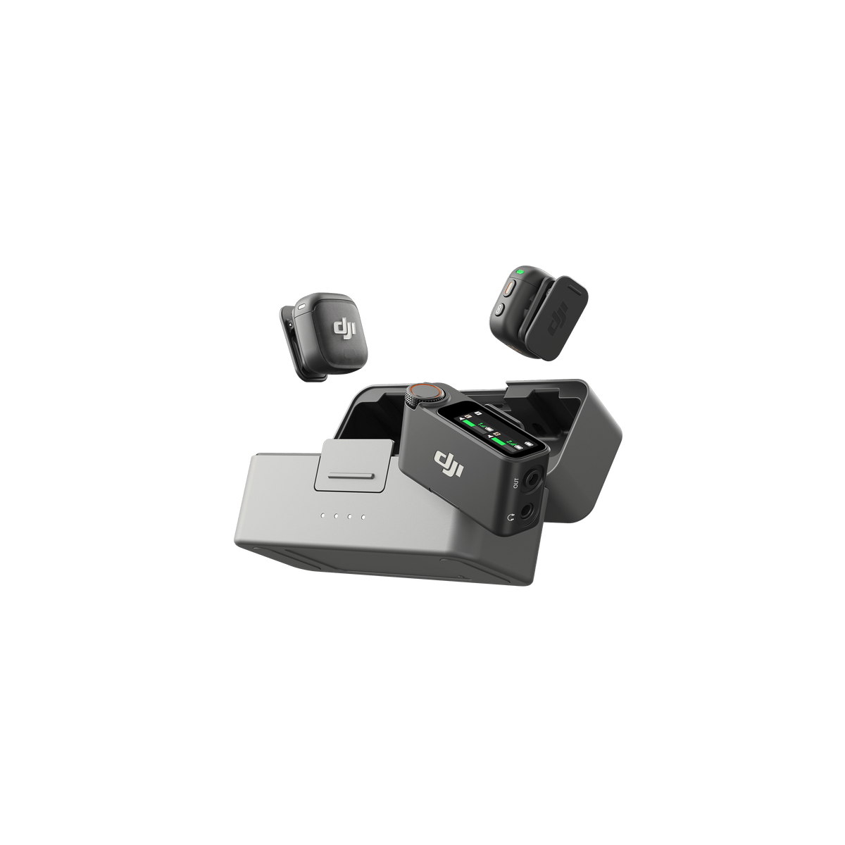 DJI Mic 3 Wireless Microphone Kit - (2 TX + 1 RX + Charging Case)