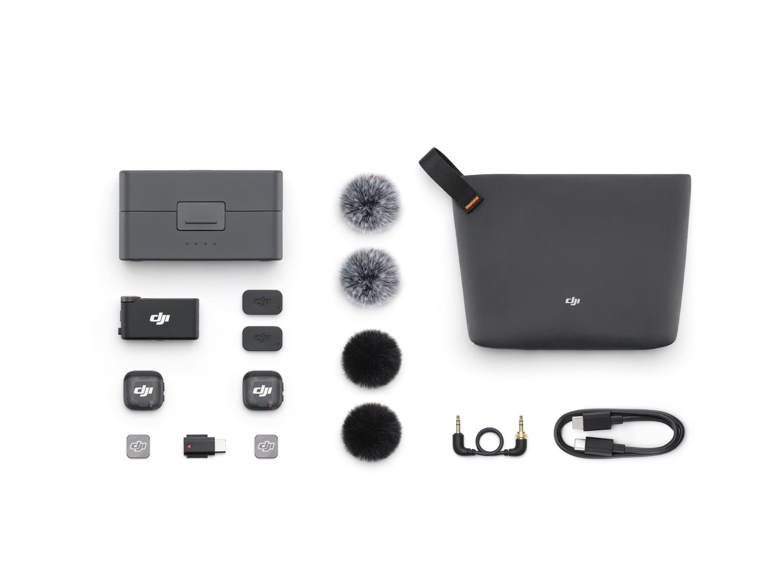 DJI Mic 3 Wireless Microphone Kit - (2 TX + 1 RX + Charging Case)