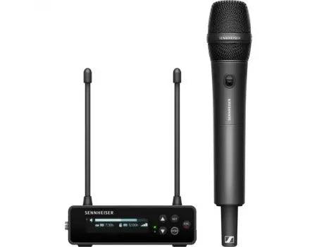 Sennheiser Portable Digital UHF Wireless Microphone System with SKM-S Handheld Transmitter and MMD 835 Cardioid Dynamic Microphone Module (R1-6: 520 - 576 MHz) - Cinegear Middle-East S.A.L