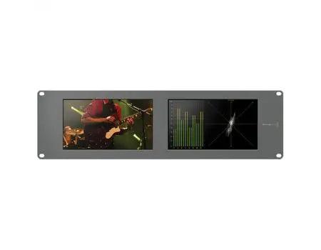 Blackmagic Design SmartScope Duo 4K Rack-Mounted Dual 6G-SDI Monitors - Cinegear Middle-East S.A.L