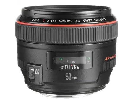 Canon EF 50mm f/1.2L USM Lens - Cinegear Middle-East S.A.L