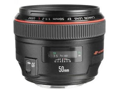 Canon EF 50mm f/1.2L USM Lens - Cinegear Middle-East S.A.L