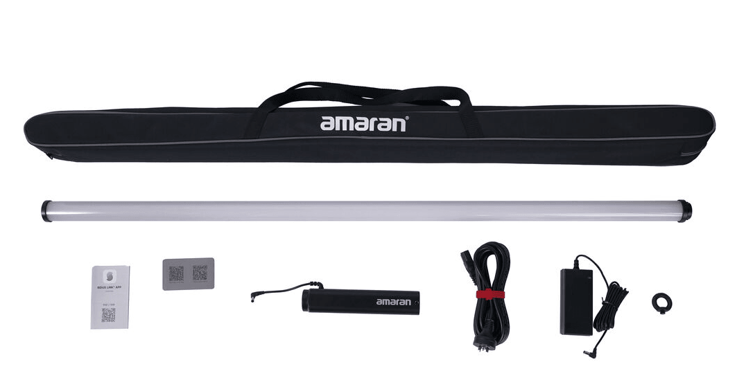 Amaran T4c RGBWW LED Tube Light with Battery Grip (4') - Cinegear Middle-East S.A.L