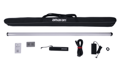 Amaran T4c RGBWW LED Tube Light with Battery Grip (4') - Cinegear Middle-East S.A.L