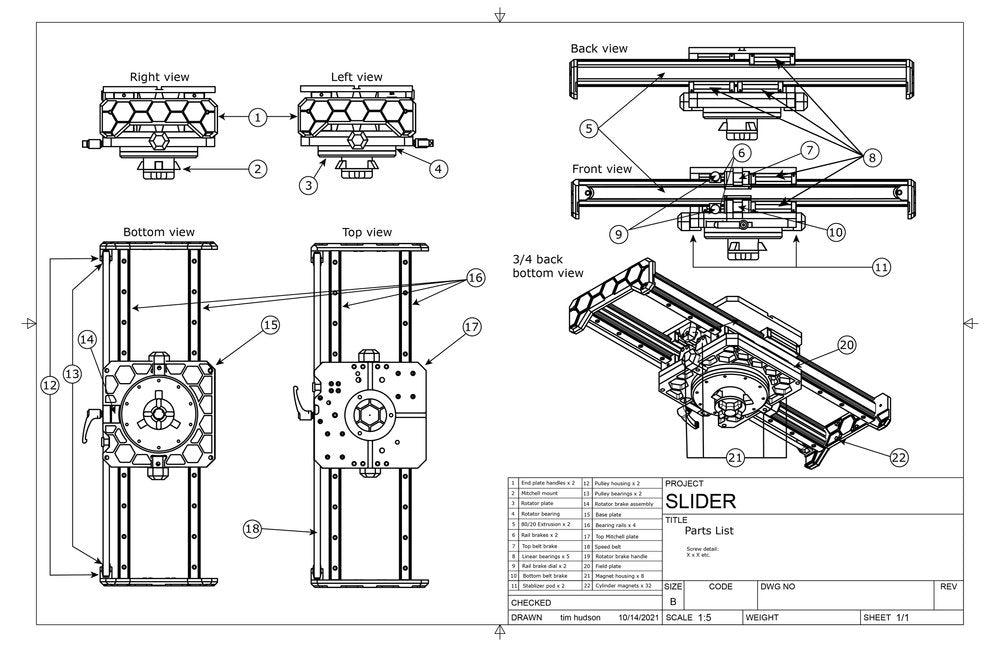 HUDSON SLIDER - Cinegear Middle-East S.A.L