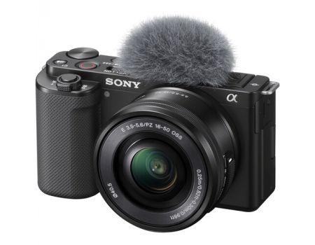 Sony ZV-E10 Mirrorless Camera with 16-50mm Lens (Black) - Cinegear Middle-East S.A.L