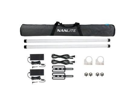 NANLITE Pavotube II 30X 2KIT RGB Tubelight, 32W, 2700K-12000K - Cinegear Middle-East S.A.L