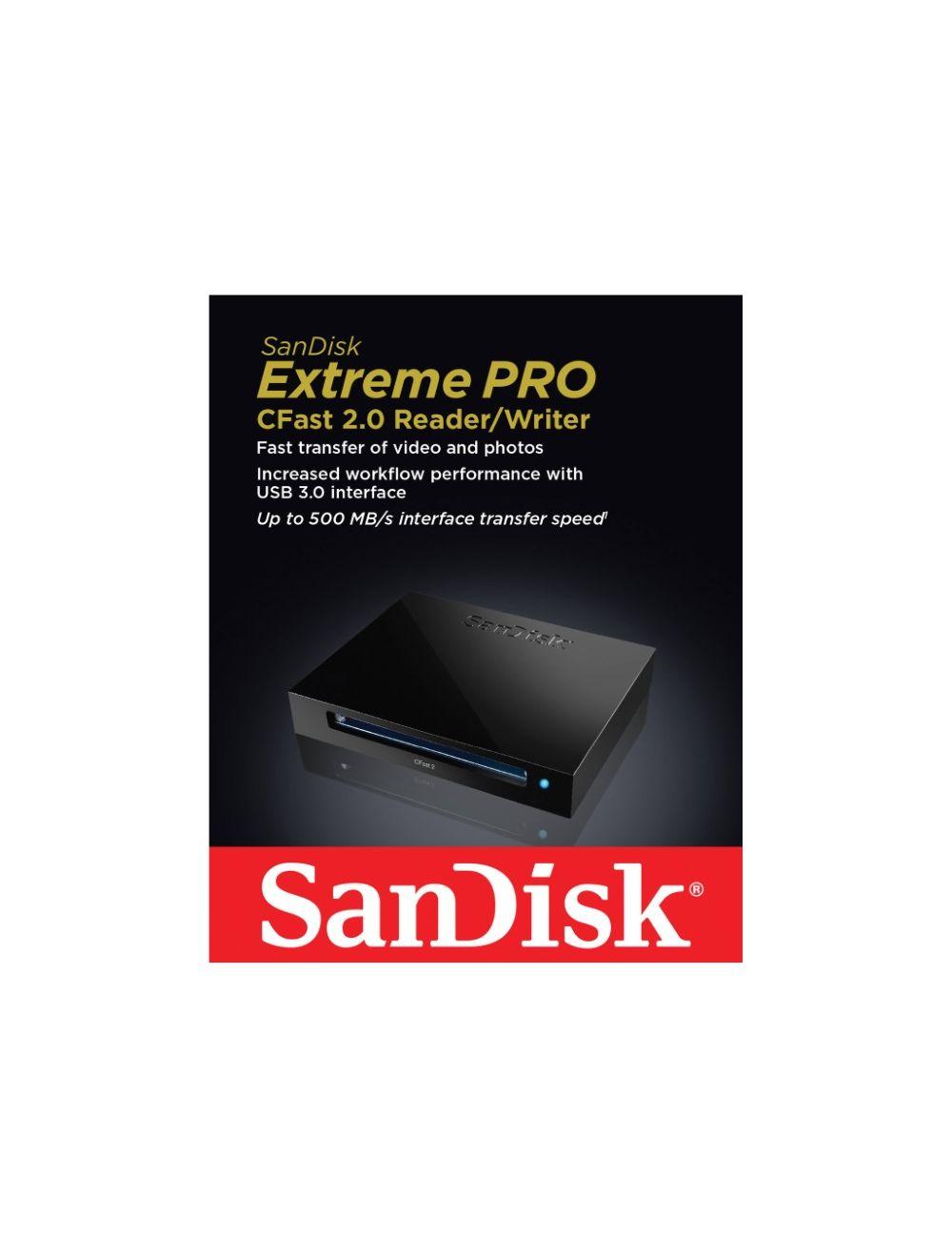 SanDisk Extreme PRO CFast 2.0 Reader/Writer - Cinegear Middle-East S.A.L