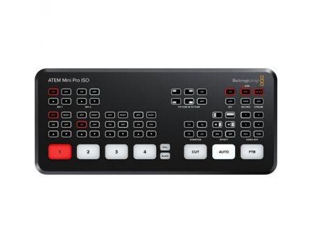 Blackmagic Design ATEM Mini Pro ISO HDMI Live Stream Switcher - Cinegear Middle-East S.A.L